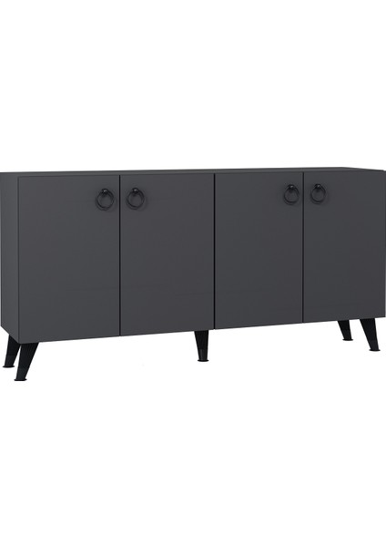 8201KB150-1CT Konsol, Tv Ünitesi Antrasit-Gümüş modelleri