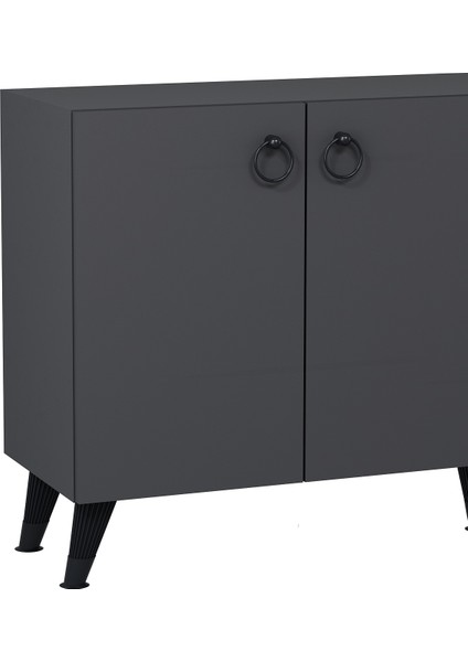 8201KB150-1CT Konsol, Tv Ünitesi Antrasit-Gümüş indirimleri