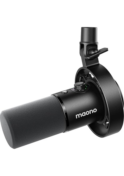 PD300X Podcast Mikrofon - Gürültü Engelleme Özelliğine Sahip Xlr/usb Mikrofon, 192KHZ/24BIT Hi-Fi Ses, Sessiz Düğmesi, Bağlantı Yazılımı. Podcasting, Akış, Stüdyo Kaydı Için