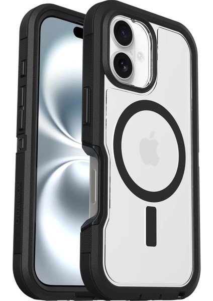 16 Uyumlu Series Xt Kılıf, Darbeye Karşı Kılıf, Şeffaf/siyah