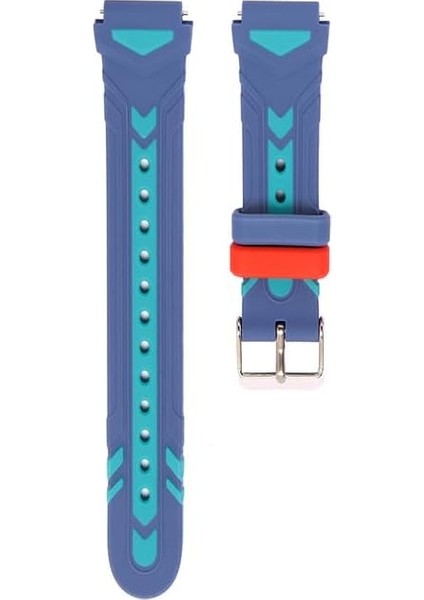 Kordonu Tcl MT42- MT42X Saat Mavi Renk Kordonu/kayışı