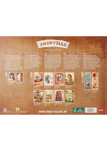 29812 Neighbourhood 1000 Parça, Zozoville fiyatları