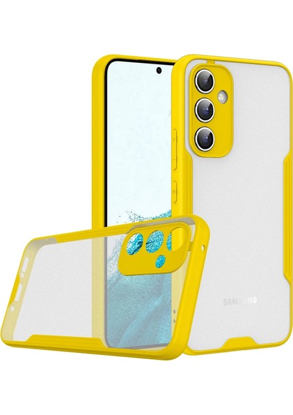 Samsung Galaxy A24 4g Kılıf Platin Soft - Sarı
