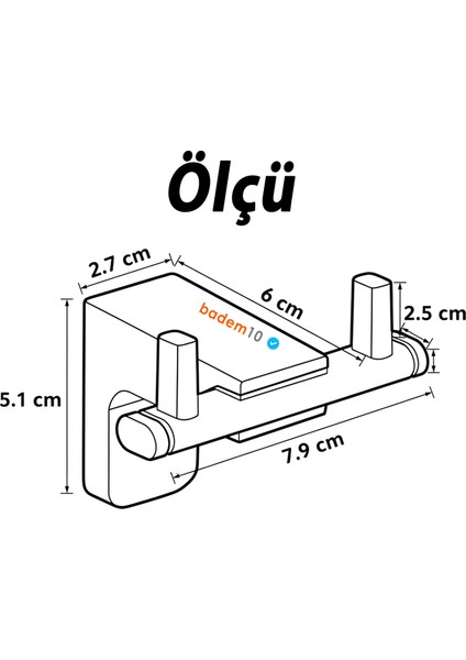 Siyah Ikili Askılık Vidalı Paslanmaz Metal Duvar Askısı Banyo Mutfak Tuvalet Için Modern Şık Tasarım modelleri