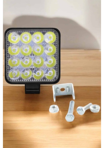 Tepe Lambası Tüm Araç Tiplerine Uygun Sis Lambası 16 LED Beyaz Renk indirimleri