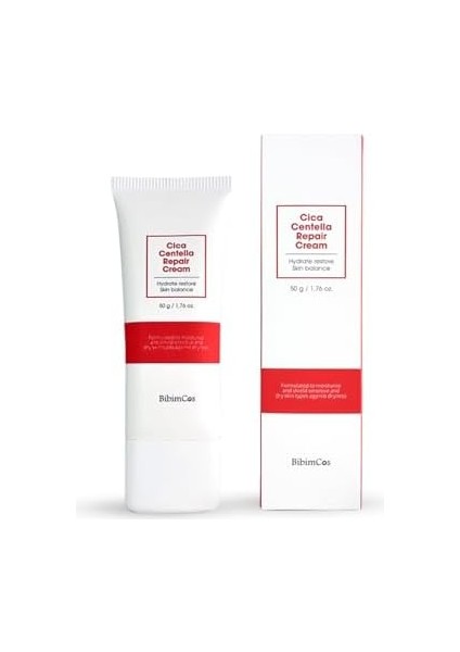 Bibimcos Cica Centella Repair Cream 50ML - Cilt Onarıcı ve Sakinleştirici Krem modelleri