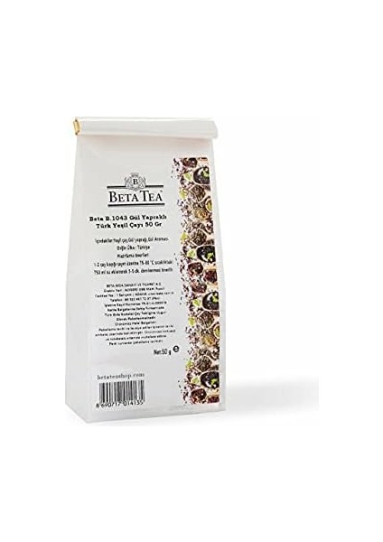 Beta Gül Yapraklı Türk Yeşil Çayı 50 gr fiyatları