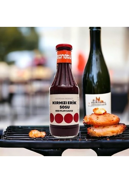 Georgian Tkemali Kırmızı Erik Sosu (Ekşi) 530G