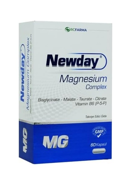 Newday Magnezyum Complex 60 Kapsül