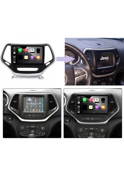 Jeep Cherokee Android Multimedya Sistemi 2-32 For-X (2014-2017)