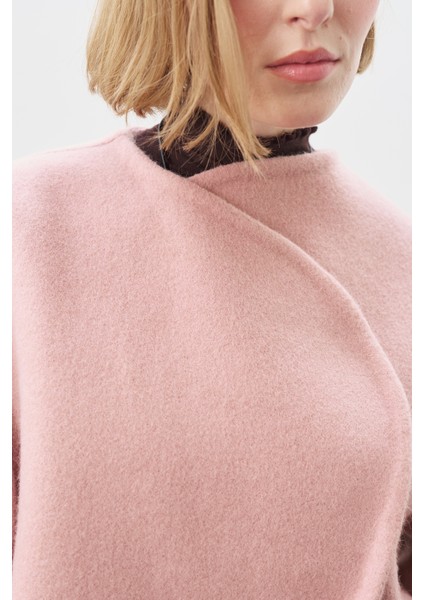 Yünlü Kısa Ceket Gülkurusu fiyatları