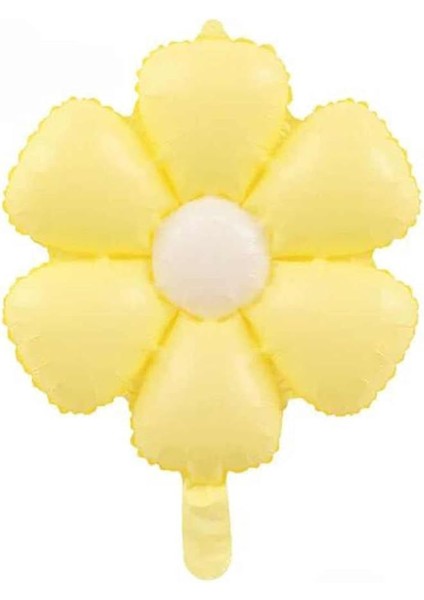 Folyo Balon Makaron Sarı 77X66 cm