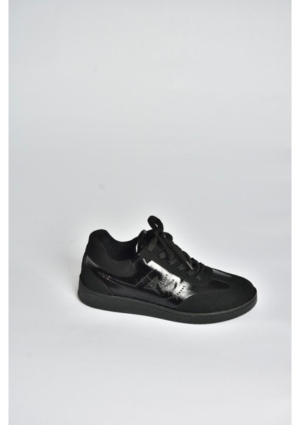 V820104802 Siyah Süet Spor Ayakkabı Sneakers fırsatları