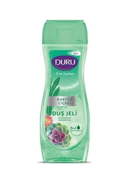 Duru Fresh Sensatıons Kaktüs Duş Jeli, 450 Mililitre