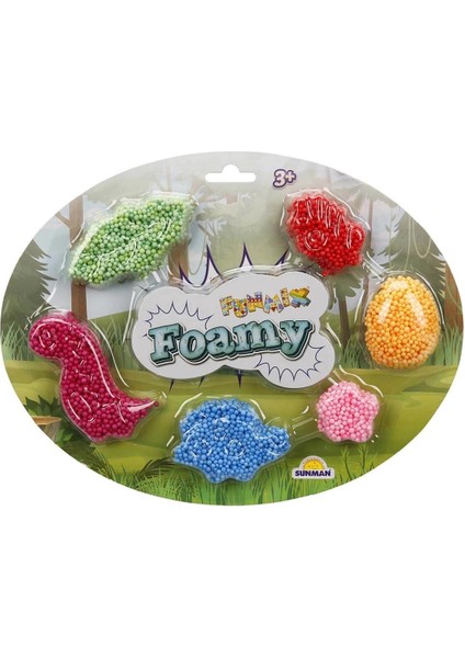 Funmix Foamy Renkli Slime - 1 Adet Stokta Olan Gönderilir