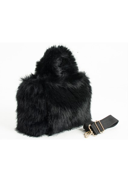 Pufy Kadın Peluş El ve Omuz Çantası Kulplu ve Ayarlanabilir Uzun Askılı modelleri