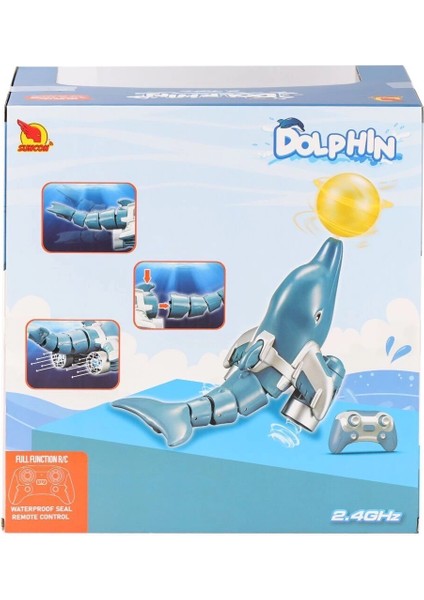 5652 Kumandalı Yunus Balığı Balığı Ff 2 4ghz 3 7V USB fiyatları