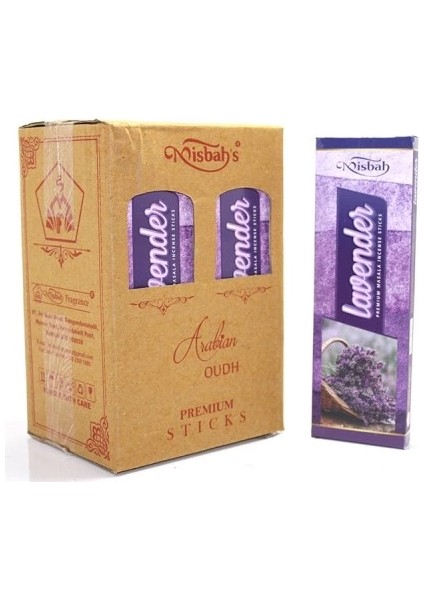 Misbah Lavender Aromalı Tütsü
