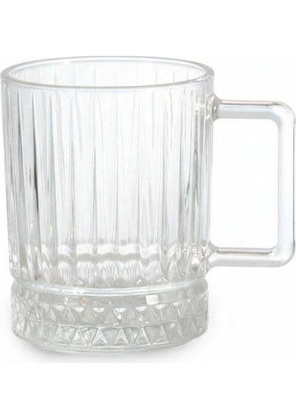 Elysia Dekor 6 Kişilik Cam Çay-Kahve Kupa Takımı – 6 x 210 Ml. fırsatları