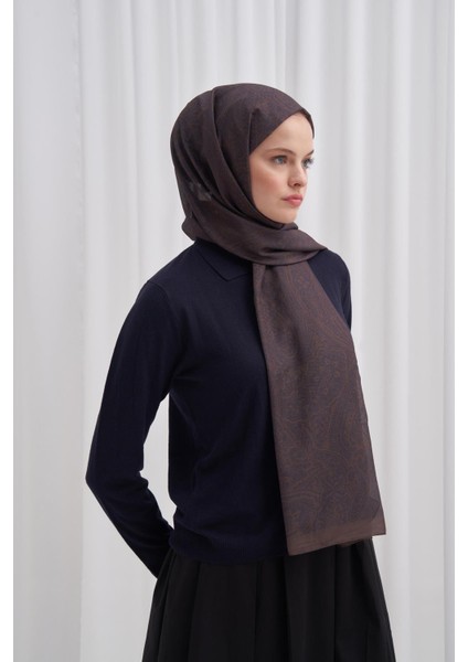 Nilla Pamuklu Şal Mist Kahverengi fiyatları