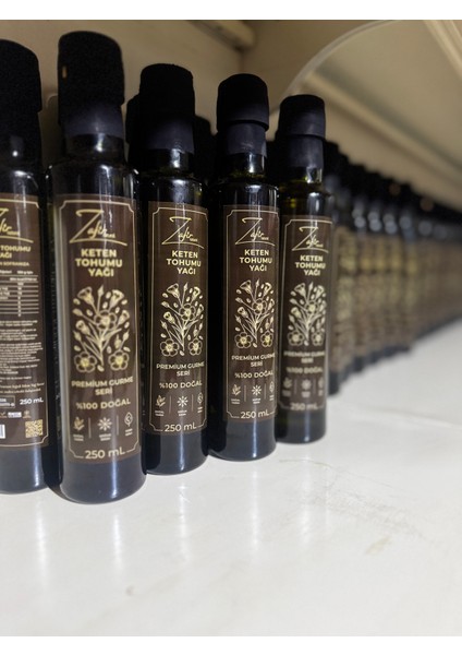 Soğuk Sıkım Keten Tohumu Yağı %100 Doğal 250 mL modelleri