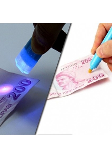 Kontrol Kalemi Para Gerçekliği Kontrolü Için