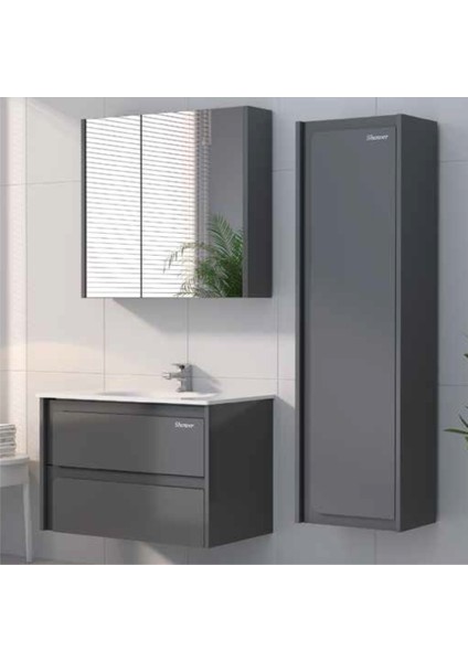 Hitit Banyo Dolabı 80 cm (Boy Dolabı Dahil Değildir.)