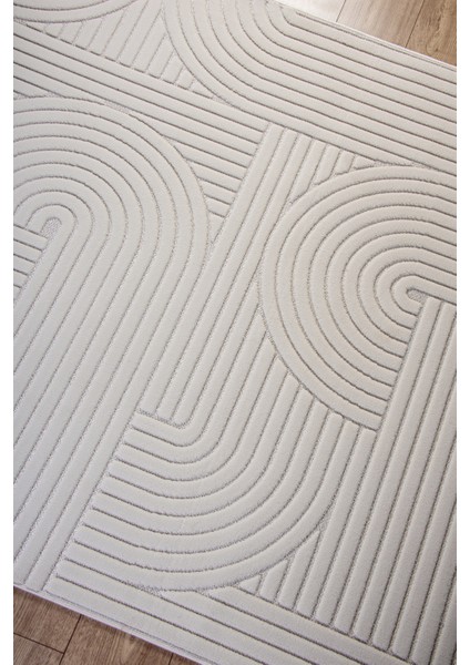 Krem Ekru Bohem Iskandinav Modern Saçaklı Doğal Pamuk Taban Salon Koridor Çocuk Oturma Odası Halı