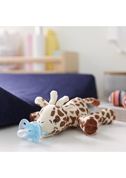 Philips Avent Snuggle Giraffe SCF348/11, Kuscheltier Mit Schnuller Ultra Soft, Perfektes Geschenk Für Neugeborene Und Babys, Schnullertier modelleri