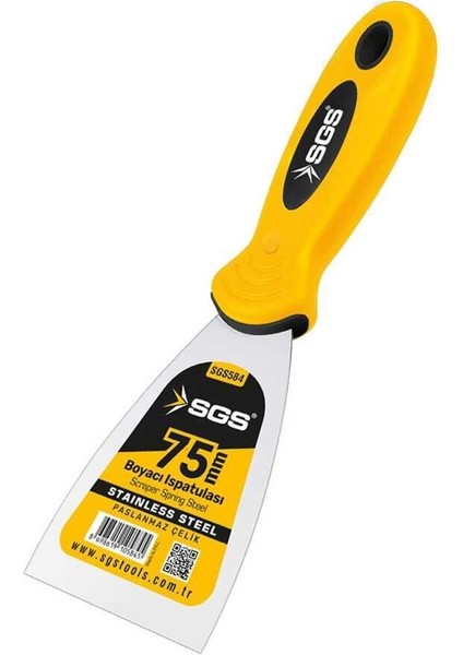 584 Spatula Paslanmaz Çelik 75 mm