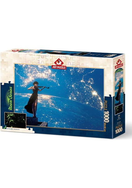 Puzzle Son Keman 1000 Parça Neon Puzzle