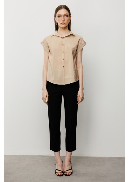 54405 Onteks Tek Cepli Kısa Kol Gömlek fırsatları