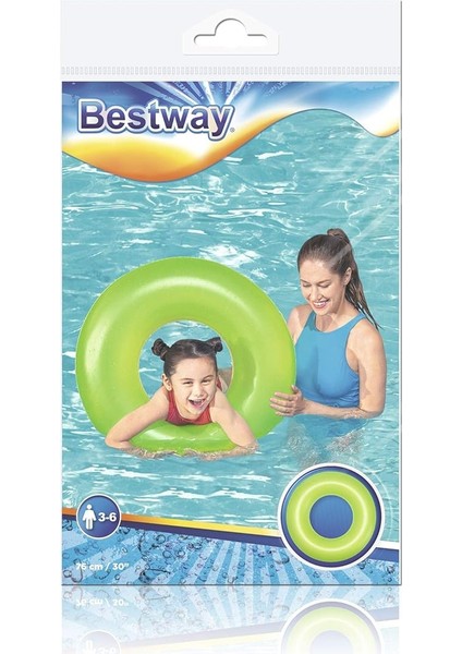 76CM Frosted Neon Yüzme Simidi indirimleri