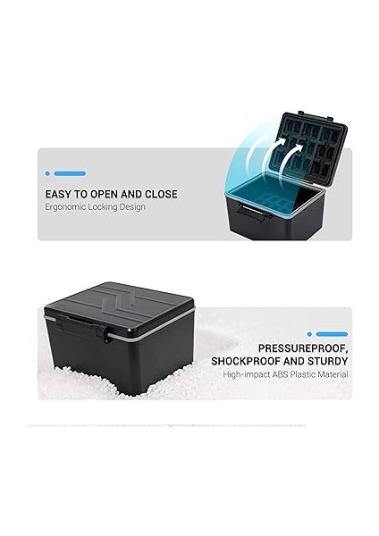 2'si 1 Arada USB Flash Sürücü Kılıfı ve Hafıza Kartı Kılıfı Düzenleyici 25 USB Flash Sürücü + 9 Sd + 18 Micro Sd - Sd Kart Tutucu USB Bellek Çubuğu Saklama Kutusu indirimleri