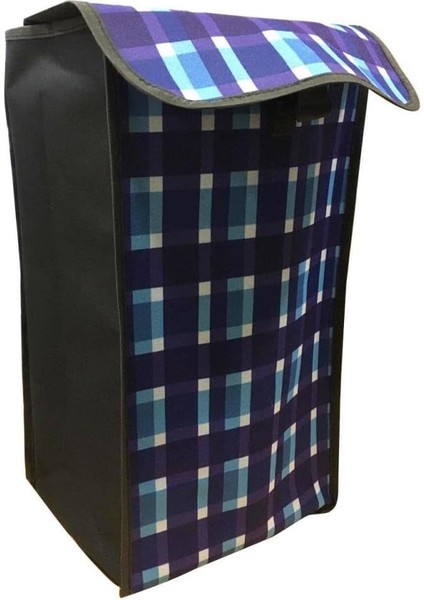 Geçirmez Kumaş 55X30X24 Orijinal Pazar Arabası Çantası Körüklü Sistem