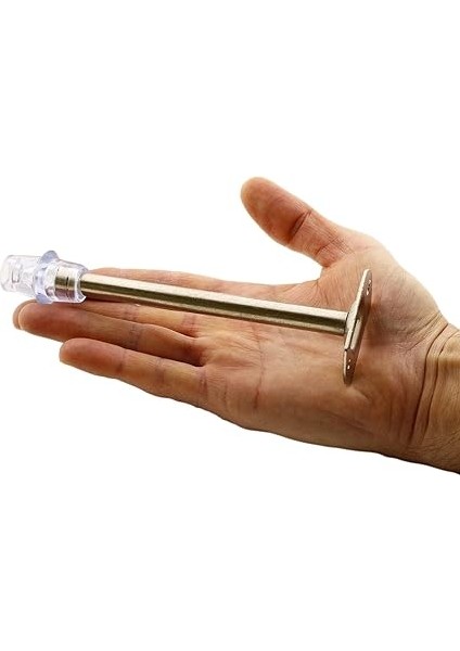 Kapı Stoperi Tamponu 15 cm Krom Metal Vidalı Kapı Stopu Silikonlu fırsatları