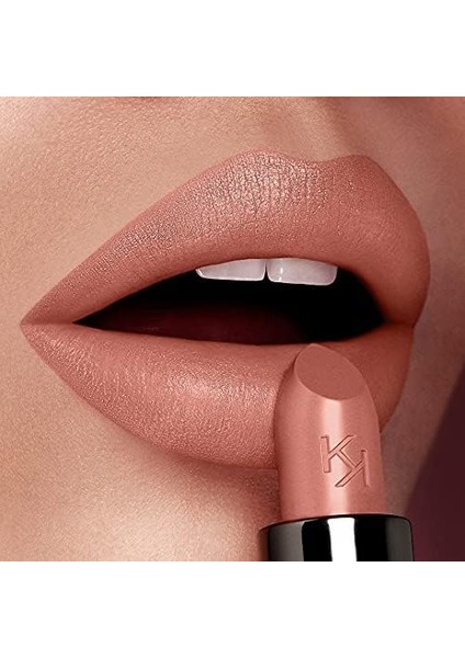 Kiko Milano Ruj - Gossamer Emotion Creamy Lipstick - 136 Sesame Crunch - Kremsi Parlak Lipstick modelleri
