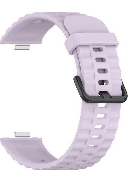 Huawei Fit4 Pro /fit4 / Fit3 Official Siyah Tokalı Silikon Kordon