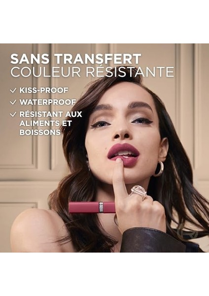 L'oréal Parıs Loreal Infaillible Matte Resistance Likit Mat Ruj - 645 Crush Alert