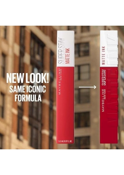 Maybelline New York Super Stay Matte Ink Likit Mat Ruj - 70 Amazonian (Kahverengi) fiyatları
