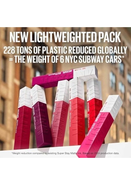 Maybelline New York Super Stay Matte Ink Likit Mat Ruj - 70 Amazonian (Kahverengi) modelleri