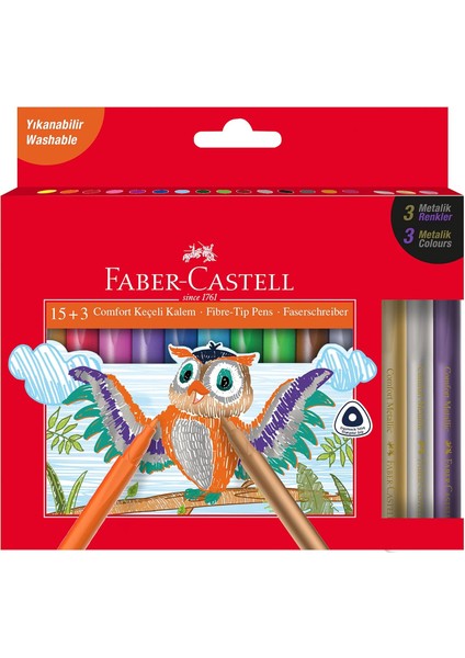 Keçeli, 15 + 3 Metalik