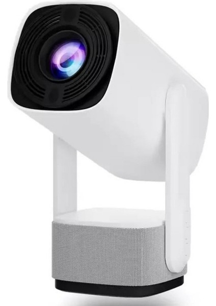 K2 Android Sistemli Projektör | 4K Destekli, 1080P Hd, Taşınabilir ve Bataryalı Projeksiyon Cihazı