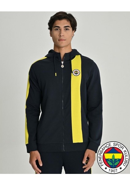 S.k. 25/26 Tribün Basic Hoodie Kapüşonlu Fermuarlı Eşofman Üstü Erkek Ceket