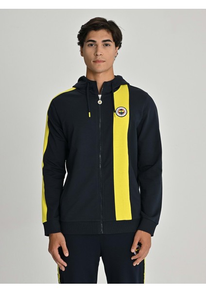 S.k. 25/26 Tribün Basic Hoodie Kapüşonlu Fermuarlı Eşofman Üstü Erkek Ceket modelleri