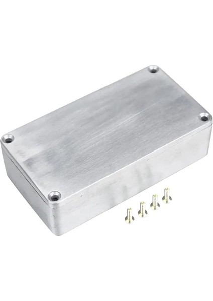 1590B Stil Efektleri Pedal Alüminyum Stomp Kutusu Muhafaza Gitar Satmak Için Kullanımı