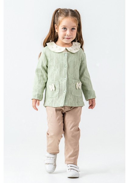 Fiyonk Cep Detaylı Kız Çocuk 3\'lü Takım - 26K 4497