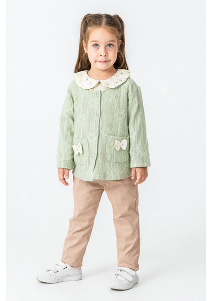 Fiyonk Cep Detaylı Kız Çocuk 3\'lü Takım - 26K 4497 fiyatları