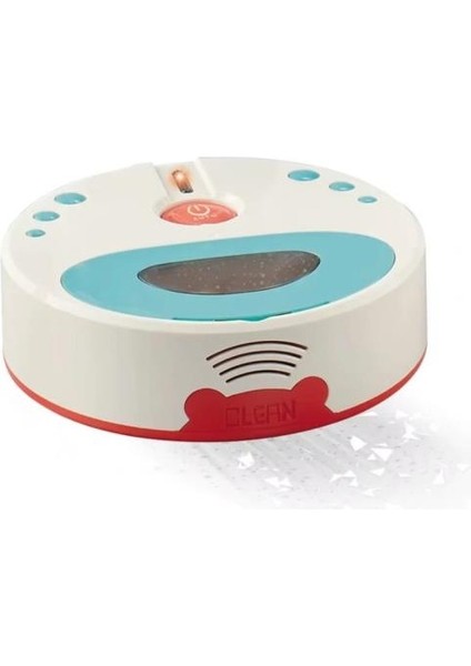 Oyuncak Pilli Işıklı Robot Süpürge