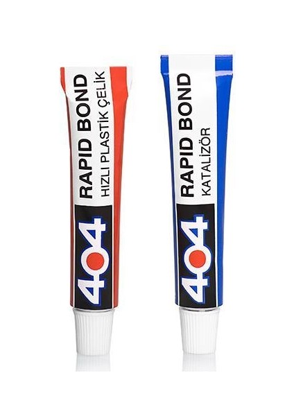 404 Rapid Epoksi Plastik Çelik Yapıştırıcı 16 gr